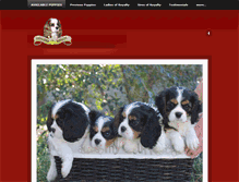 Tablet Screenshot of cavaliersofroyalty.com